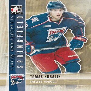 Tomas Kubalik - 2012 In The Game Heroes & Prospects Hockey Card